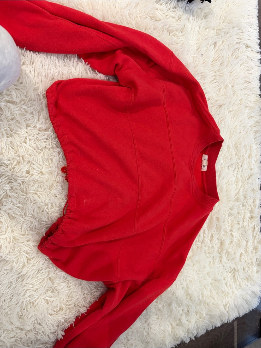 Garage Red Crewneck Sweatshirt